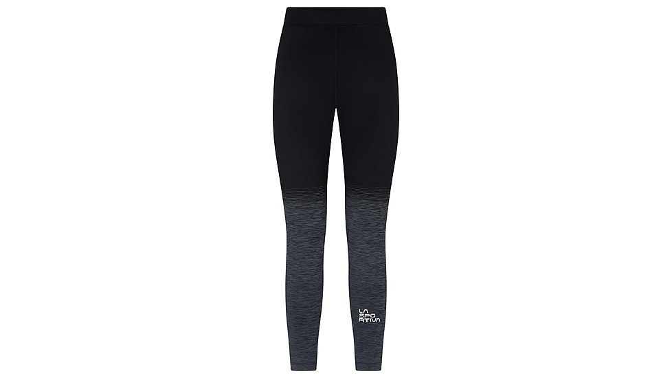 La Sportiva Patcha Leggings - Womens, Large, Waist, Inseam, Black/Carbon, O77-999900-L
