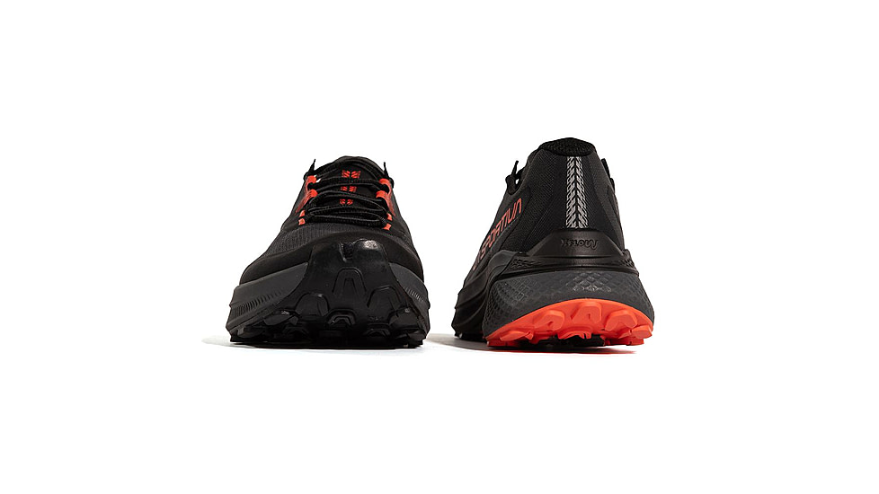 La Sportiva Prodigio Running Shoes - Mens, Carbon/Cherry Tomato, 42.5, 56Q-900322-42.5