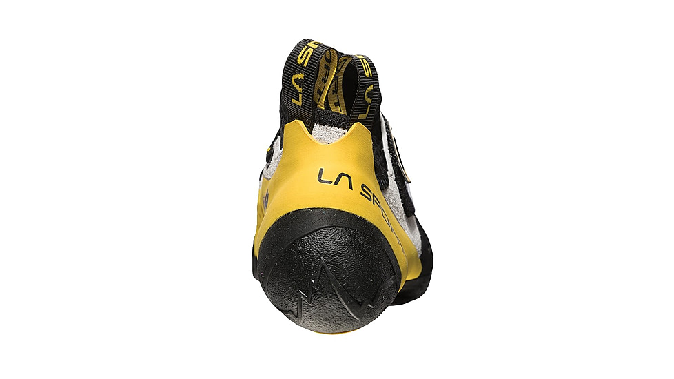 La Sportiva Solution Climbing Shoes - Mens, White/Yellow, 43.5, ZFCS013-W00Y00-43.5