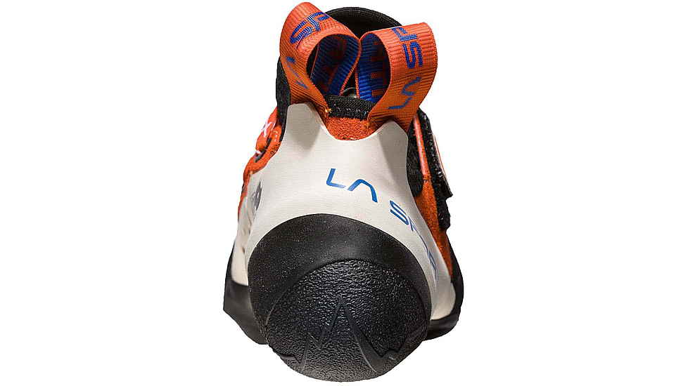 La Sportiva Solution Climbing Shoes - Womens, White/Lilyorange, 39 EU, 20H-000203-39