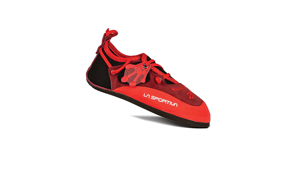 La Sportiva Stickit Climbing Shoe - Kids, Chili/Poppy, 26/27, 802-309311-26/27