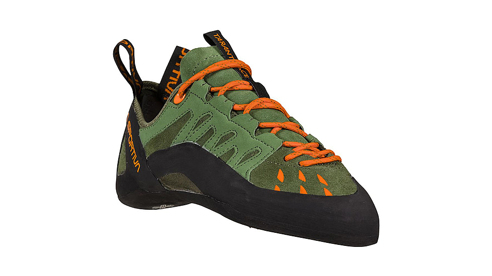 La Sportiva Tarantulace Climbing Shoes - Mens, Olive/Tiger, 35, 30L-719206-35