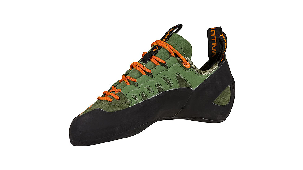 La Sportiva Tarantulace Climbing Shoes - Mens, Olive/Tiger, 35, 30L-719206-35