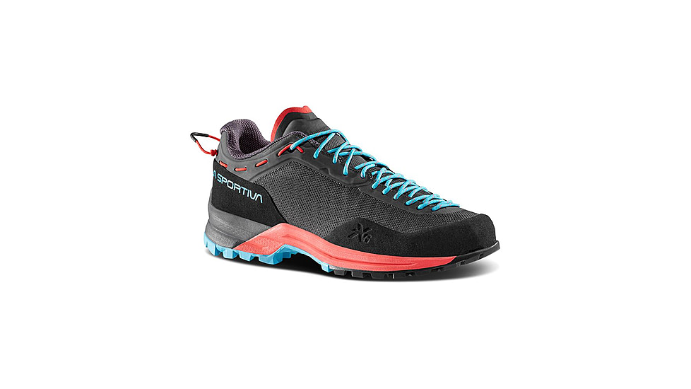 La Sportiva TX Guide Approach Shoes - Womens, Carbon/Hibiscus, 39.5, 27O-900402-39.5