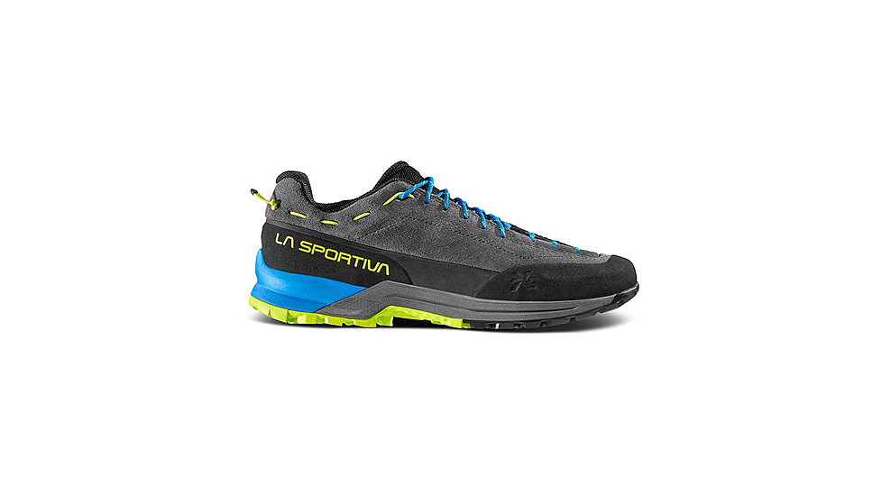 La Sportiva TX Guide Leather Approach Shoes - Mens, Carbon/Lime Punch, 41, 27S-900729-41