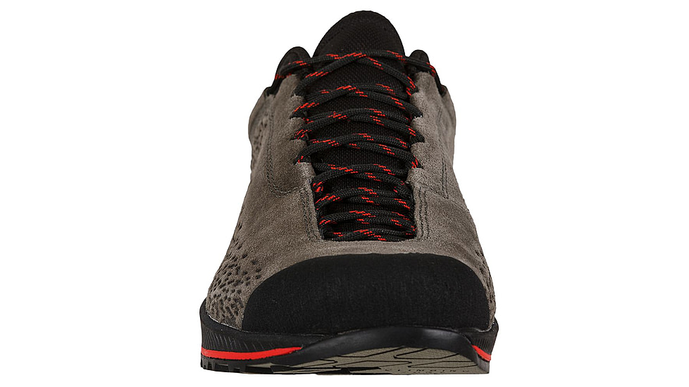 La Sportiva TX2 Evo Leather Approach Shoes - Mens, Carbon/Goji, 44, 27X-900314-44