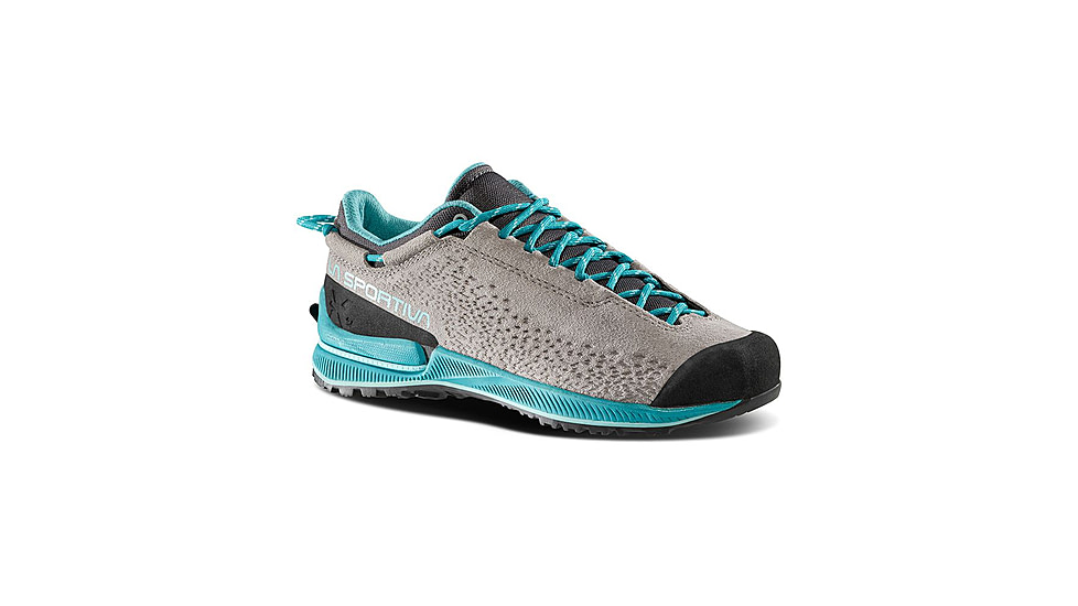 La Sportiva TX2 Evo Leather Approach Shoes - Womens, Moon/Lagoon, 37, 27Y-913638-37