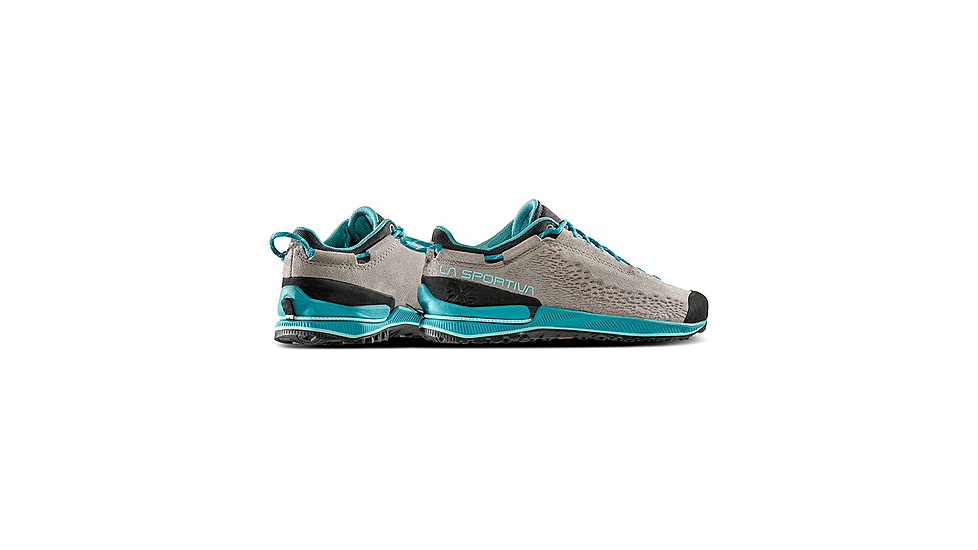 La Sportiva TX2 Evo Leather Approach Shoes - Womens, Moon/Lagoon, 37, 27Y-913638-37