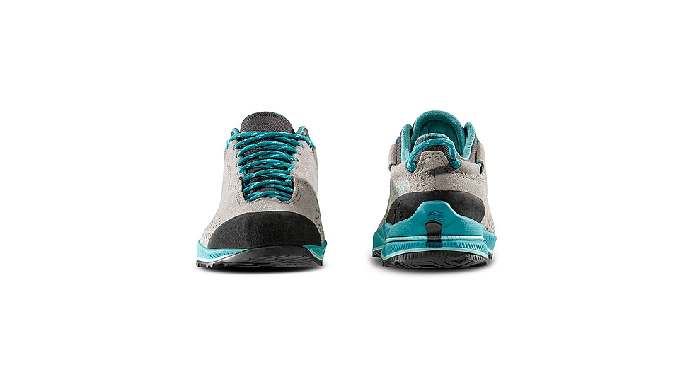 La Sportiva TX2 Evo Leather Approach Shoes - Womens, Moon/Lagoon, 37, 27Y-913638-37