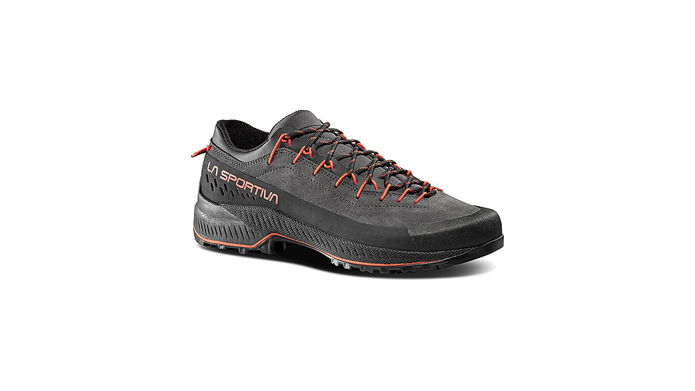 La Sportiva TX4 Evo Hiking Shoes - Mens, Carbon/Cherry Tomato, 43.5, 37B-900322-43.5