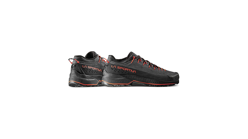 La Sportiva TX4 Evo Hiking Shoes - Mens, Carbon/Cherry Tomato, 43.5, 37B-900322-43.5