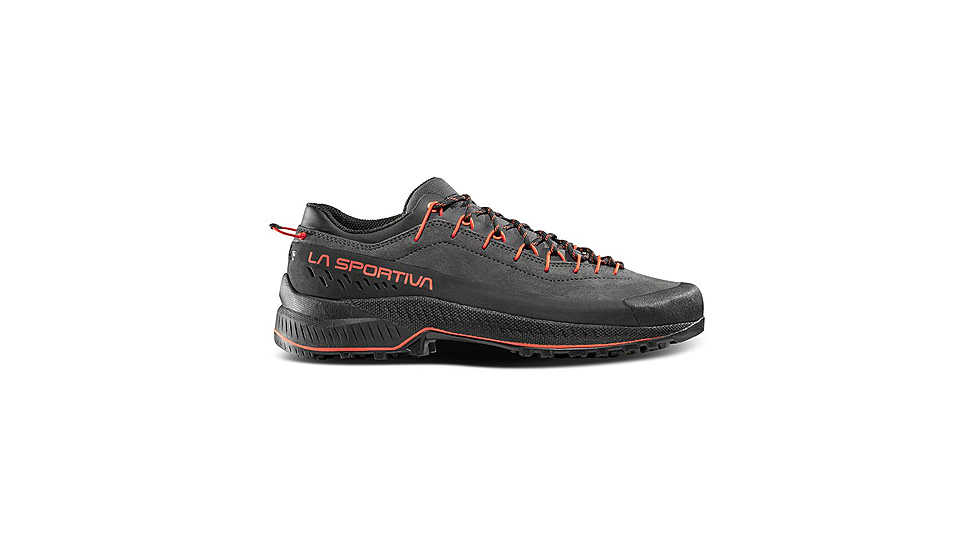 La Sportiva TX4 Evo Hiking Shoes - Mens, Carbon/Cherry Tomato, 43.5, 37B-900322-43.5