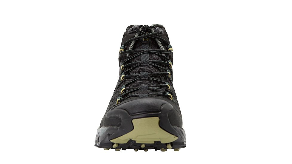 La Sportiva Ultra Raptor II Mid Leather GTX Hiking Shoes - Mens, Black/Cedar, 42.5, ZFHS096-K00N11-42.5