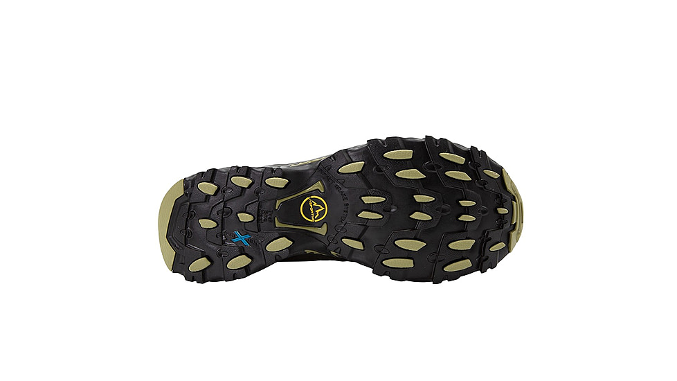 La Sportiva Ultra Raptor II Mid Leather GTX Hiking Boots - Men's, Black/Cedar, 42.5, ZFHS096-K00N11-42.5