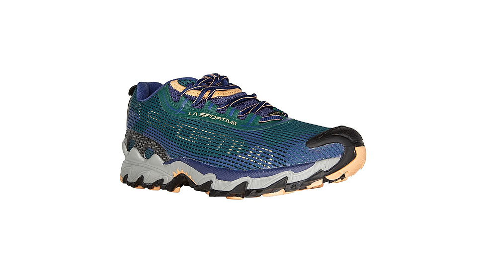 La Sportiva Wildcat 2.0 GTX Running Shoes - Womens, Jungle/Cobalt Blue, 37.5, 35E-721613-37.5