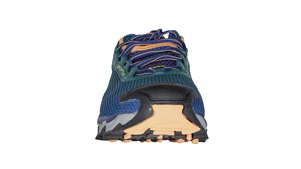 La Sportiva Wildcat 2.0 GTX Running Shoes - Womens, Jungle/Cobalt Blue, 37.5, 35E-721613-37.5