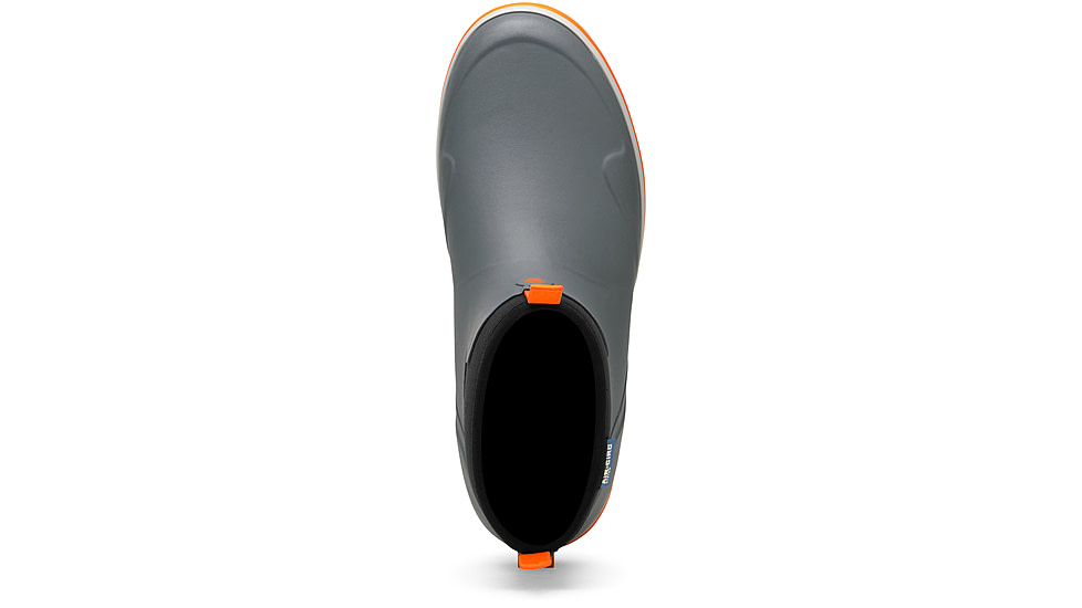LaCrosse Footwear Alpha Deck Boot 6in - Mens, 11.5 US, Wide Width, Gray/Orange, 11.5, 621200-11.5W