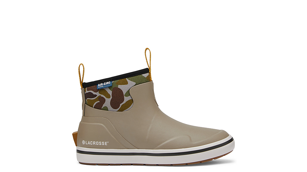 LaCrosse Footwear Alpha Deck Boot 6in - Womens, 10 US, Timber Wolf/Camo, 10, 621205-10M