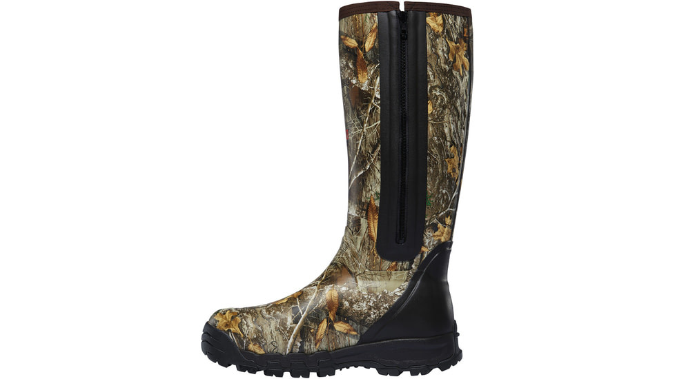 LaCrosse Footwear Alphaburly Pro Side-Zip 18in Insulated  1000G Boot - Mens, Realtree Edge, 11 US, 376030-11