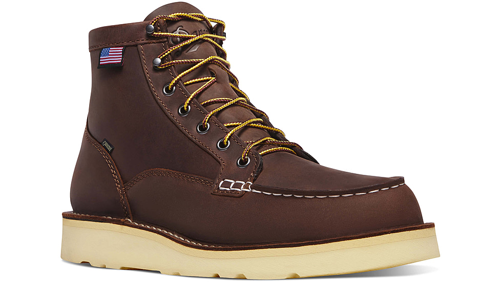 Danner Bull Run Moc Toe 6in Brown GTX - Mens, Brown, 12, 15588-D-12