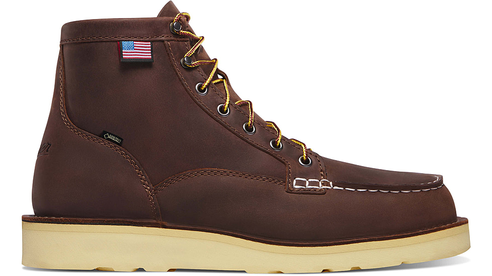 Danner Bull Run Moc Toe 6in Brown GTX - Mens, Brown, 12, 15588-D-12