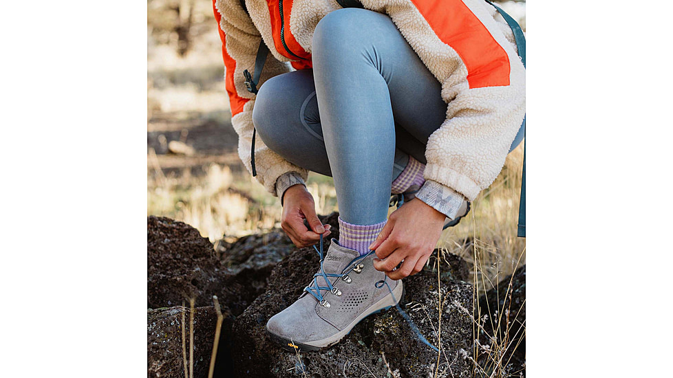 Danner Inquire Chukka 4in Driftwood/Stormy Weather - Womens, Driftwood/Stormy weather, 10.5, 64507-M-10.5