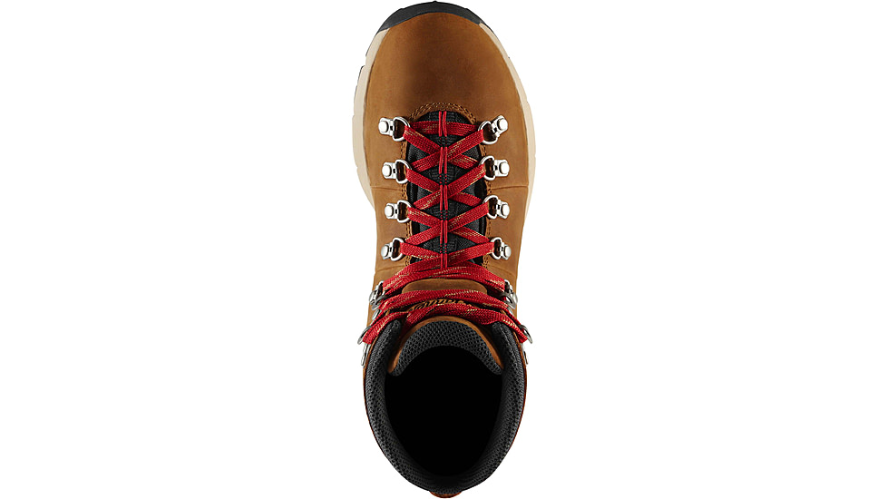 Danner Mountain 600 Leaf 4.5in Grizzly Brown/Rhodo Red GTX - Mens, Brown/Rhodo Red, 9, 62302-D-9