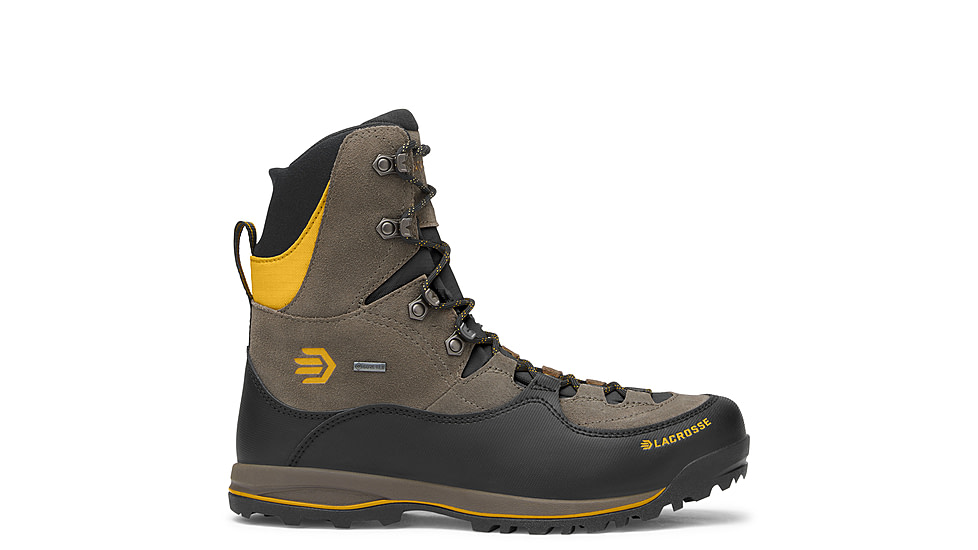 LaCrosse Footwear Ursa ES 8in GTX Boots - Mens, 10 US, Wide Width, Brown/Gold, 10, 533701-10W