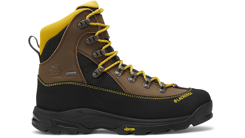 LaCrosse Footwear Ursa MS 7in GTX Boots - Mens, Brown/Gold, 7 US, Medium, 533611-7M