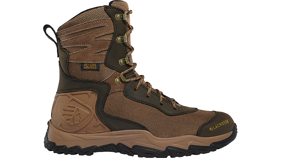 LaCrosse Footwear Windrose 8in Brown Size 12, 51336012