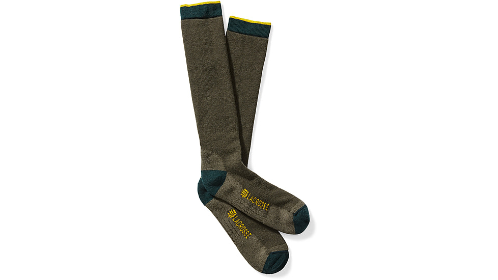LaCrosse Footwear Wool Midweight OTC Socks - Mens, OD Green, Medium, 913323-M