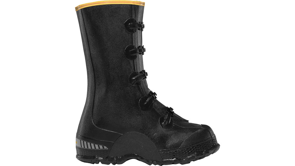 LaCrosse Footwear ZXT Buckle Deep Heel 14in Overshoe Work Boot - Mens, Black, 12 US, 00267140-12