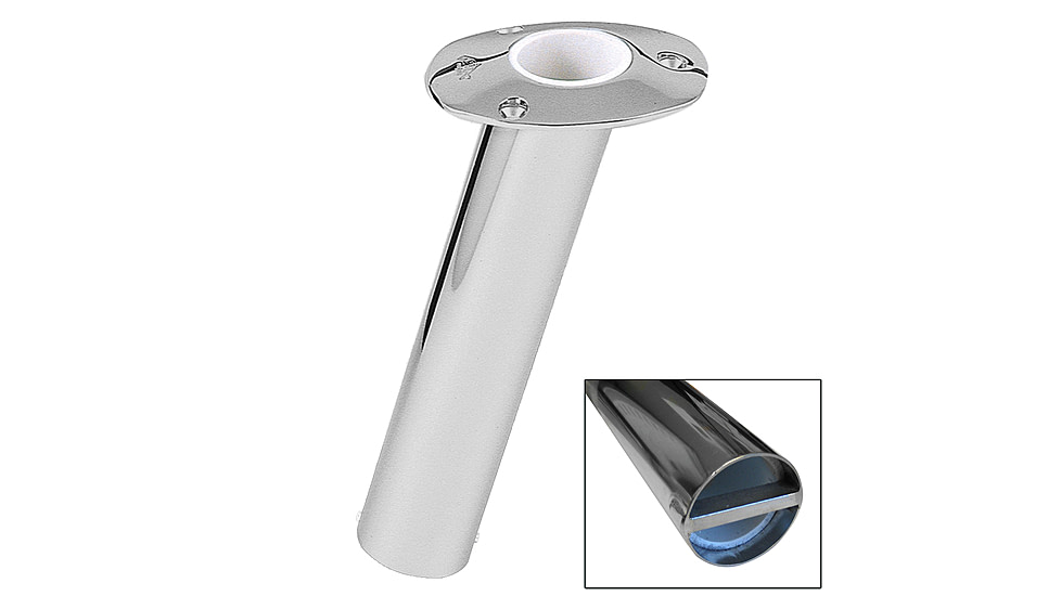 Lee's Tackle 15 Stainless Steel Heavy Duty Bar Pin Rod Holder - 2&quot; O.D. 31131