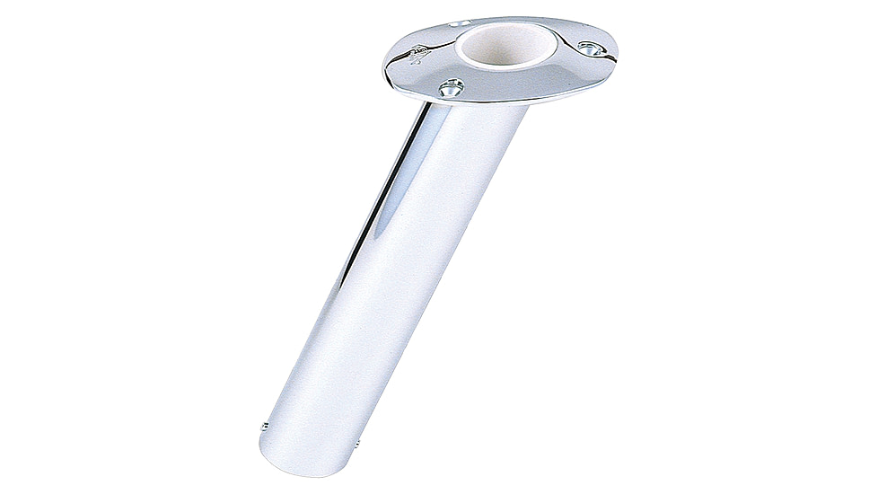 Lee's Tackle 30 Stainless Steel Flush Mount Rod Holder - 2.25&quot; O.D. 31126