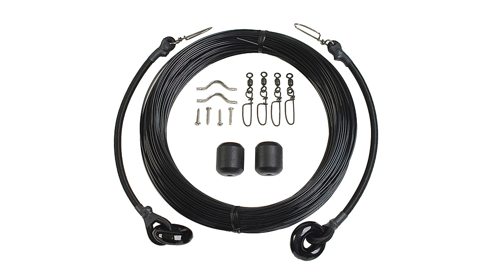 Lee's Tackle Deluxe Rigging Kit - Single Rig Up To 37ft. - Black Mono 31117