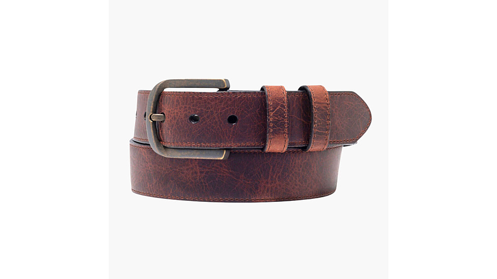 Lejon Calhoun Leather Belt - Mens, Brown, 44, VB-7042-44