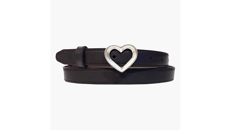 Lejon Corazon Leather Belt - Womens, Black, Large, VB-26121-LRG