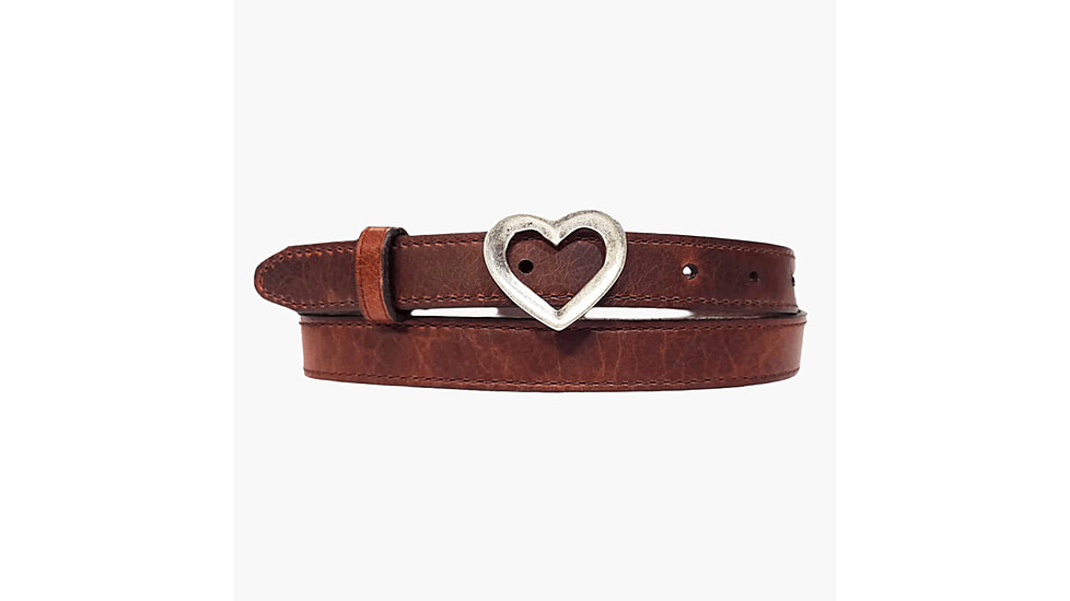 Lejon Corazon Leather Belt - Womens, Brown, Small, VB-26124-S