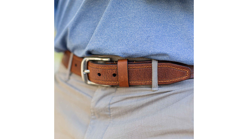 Lejon Gettysburg Leather Belt - Mens, Brown, 44, VB-1993-44