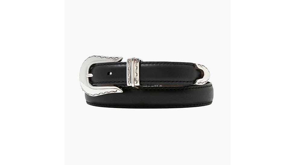 Lejon Magnolia Leather Belt - Womens, Black, Extra Large, VB-10001-XL