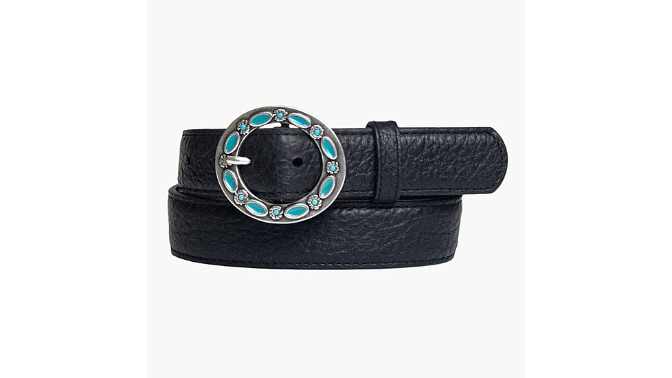 Lejon Nostlagia Leather Belt - Womens, Black, Small, VB-66141-S