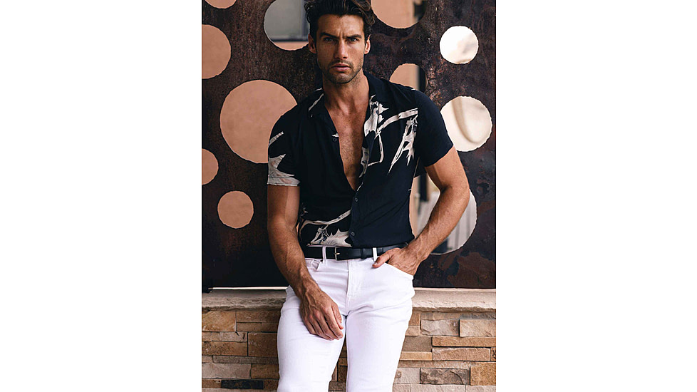 Lejon Park Ave Leather Belt - Mens, Brown, 38, L-20212-38