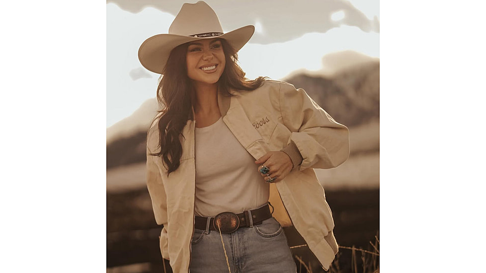 Lejon Tuscon Copper Leather Belt - Womens, Brown, Large, VB-66122-LRG