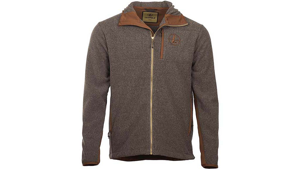 Leupold Make Ready Full Zip Hooded Fleece - Mens, Ash Green, Large, 182313