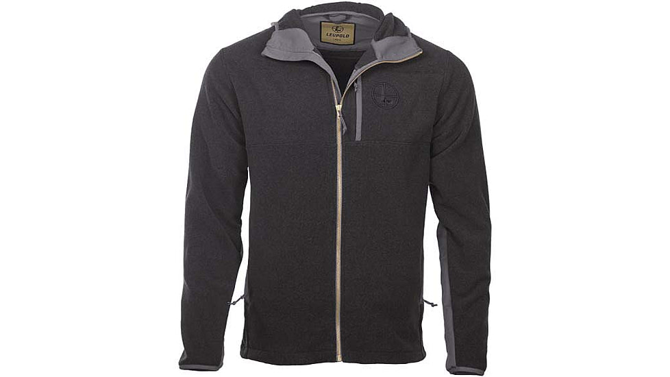 Leupold Make Ready Full Zip Hooded Fleece - Mens, Iron Gray, Medium, 182307