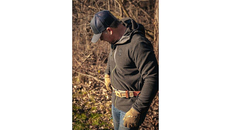 Leupold Make Ready Full Zip Hooded Fleece - Mens, Iron Gray, Medium, 182307