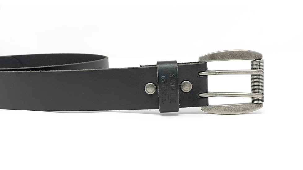 Levis Signature Gold Double Prong Belt, Black, 38, 43733-59IND-38