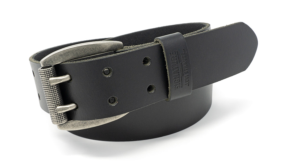 Levis Signature Gold Double Prong Belt, Black, 38, 43733-59IND-38