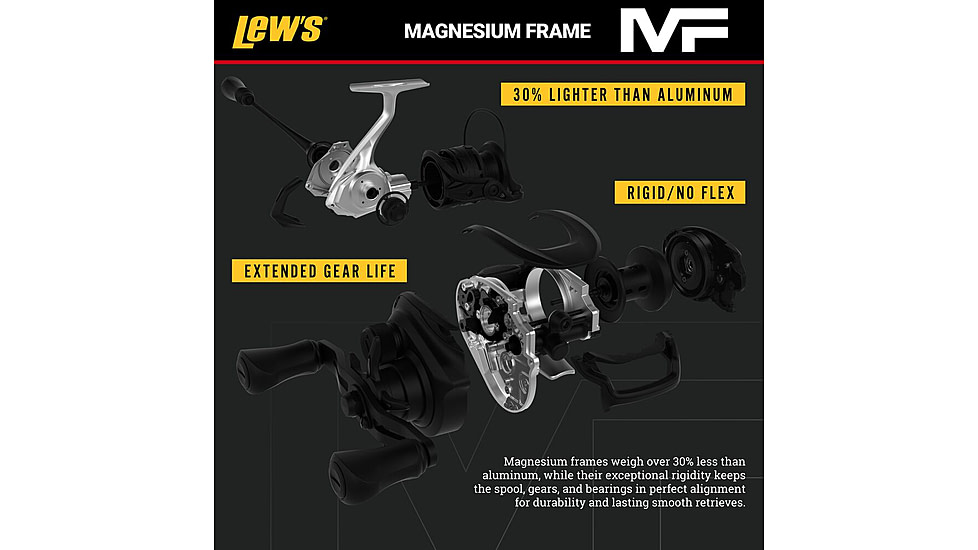 Lews HyperMag ITB Baitcast Fishing Reel