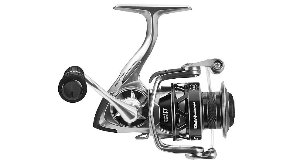 Lew’s HyperMag Spinning Reel, SZ 200, 6.2-1 Ratio, 10+1 Bearings, HMS200